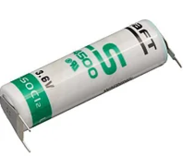 10 Stück Saft LS14500 3PF-RP AA Lithium-Batterie 3,6V 2600mAh Printlötfahnen
